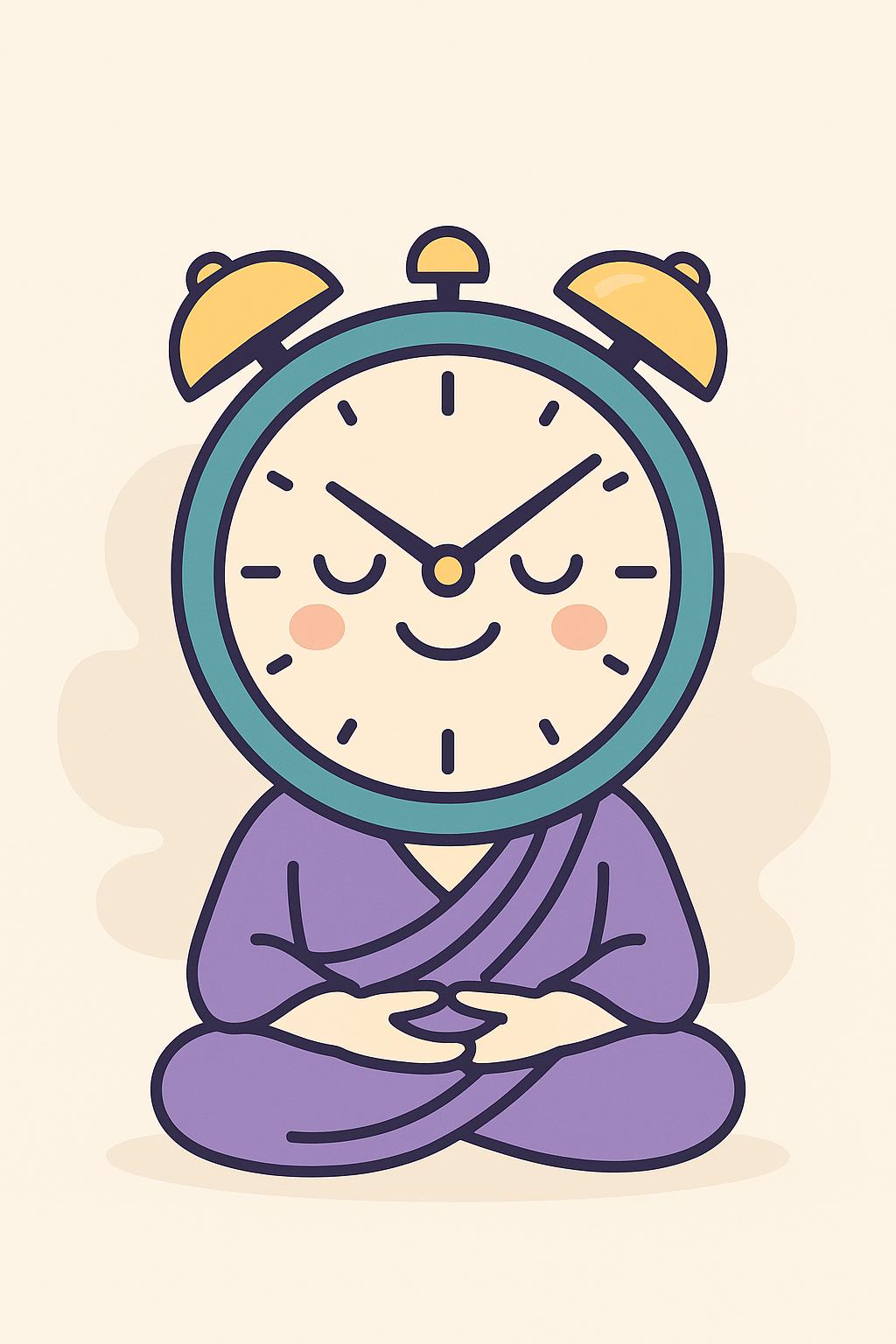 Mr. Time Zen mascot